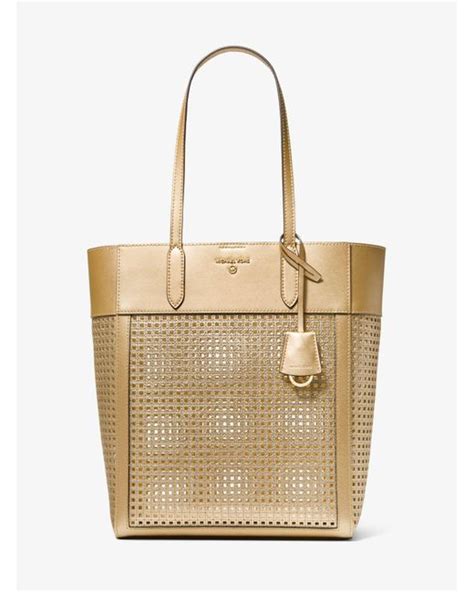 michael kors sinclair tote bag|sinclair perforated leather bag.